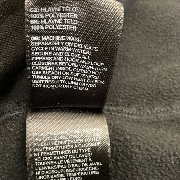 The North Face  Zip Up light weight Jacket women’s M Black Gorpcore - Picture 6 of 12